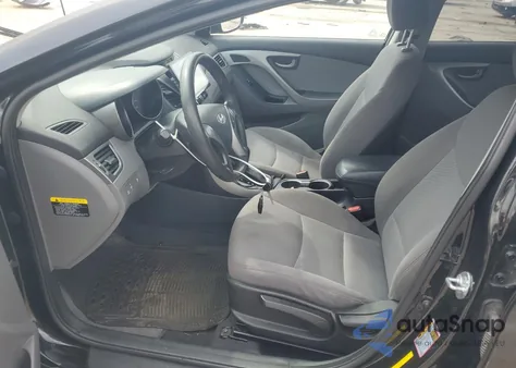 2016 Hyundai Elantra Se from USA, damaged, VIN 5NPDH4AE8GH737245